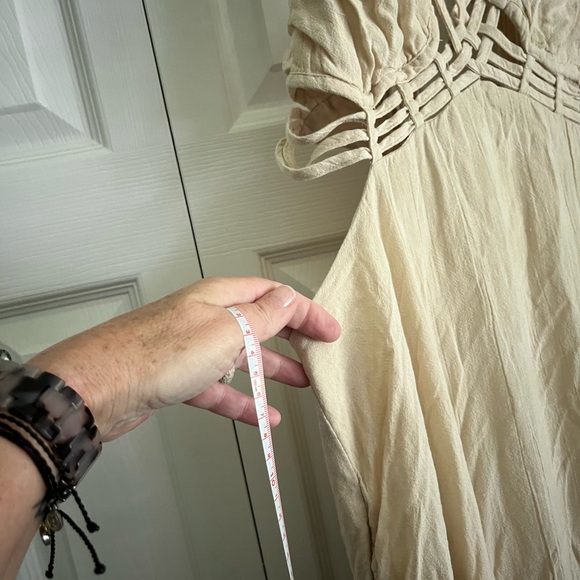 Free People NWT Dress in off white size XL - Picture 3 of 6